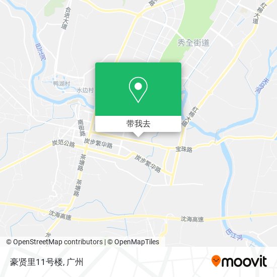 豪贤里11号楼地图
