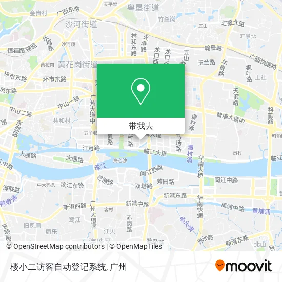楼小二访客自动登记系统地图