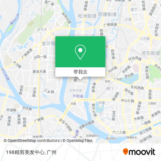 198精剪美发中心地图