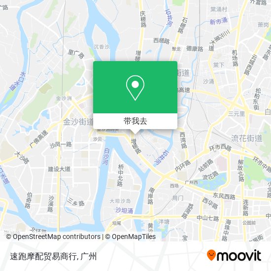 速跑摩配贸易商行地图