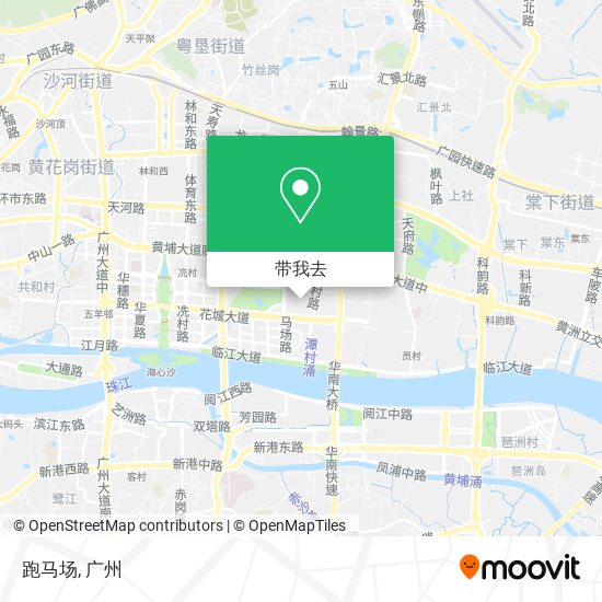 跑马场地图