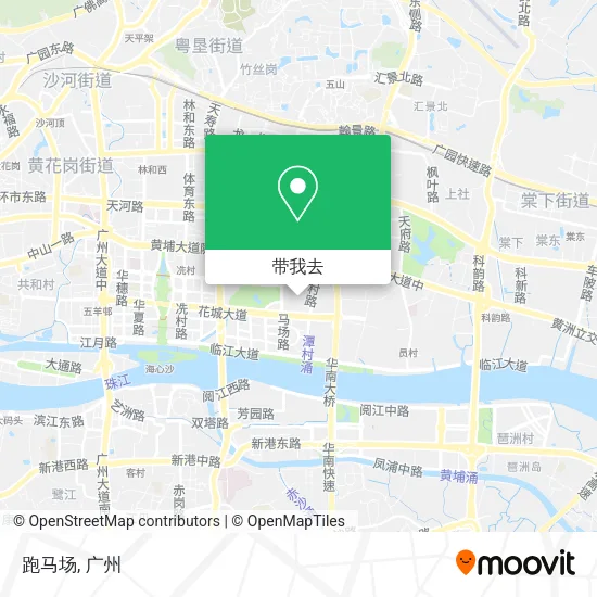跑马场地图