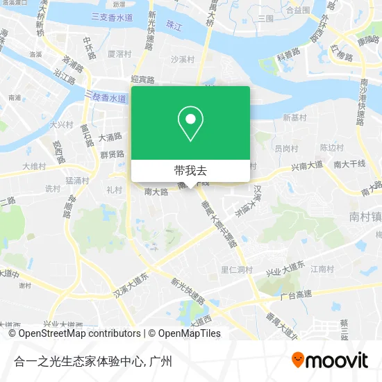合一之光生态家体验中心地图