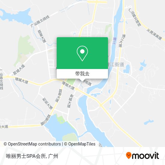 唯丽男士SPA会所地图