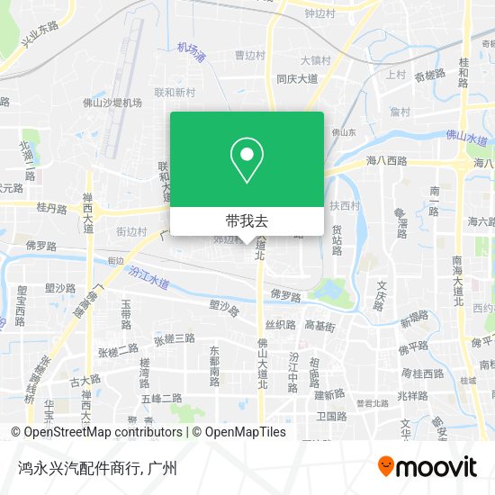 鸿永兴汽配件商行地图
