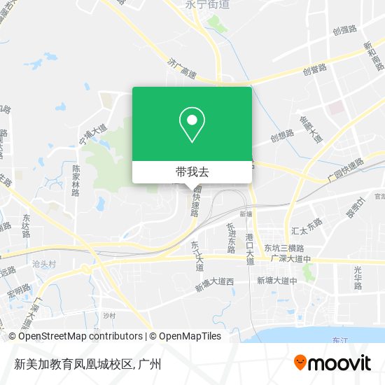新美加教育凤凰城校区地图
