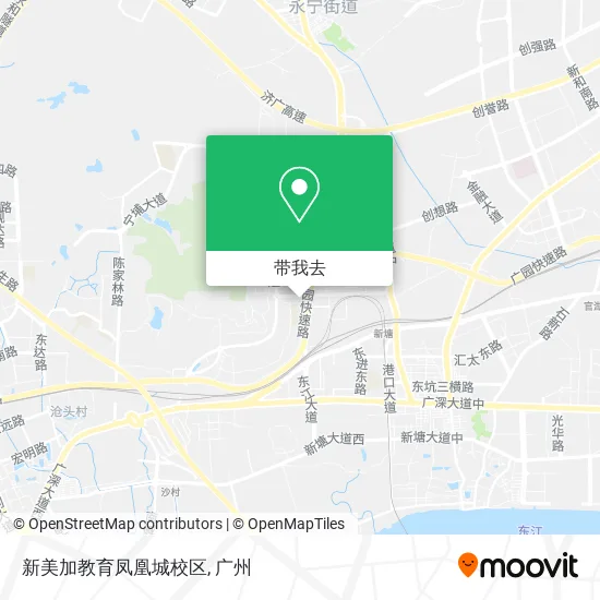 新美加教育凤凰城校区地图