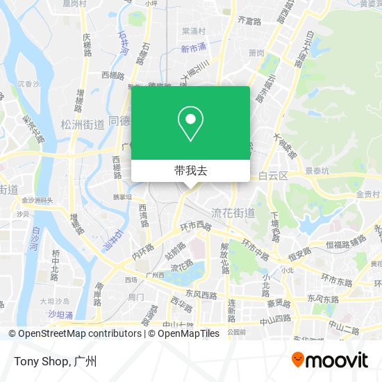 Tony Shop地图
