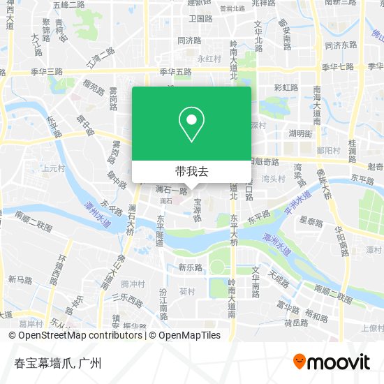 春宝幕墙爪地图