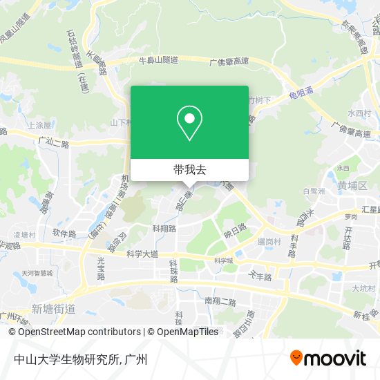 中山大学生物研究所地图