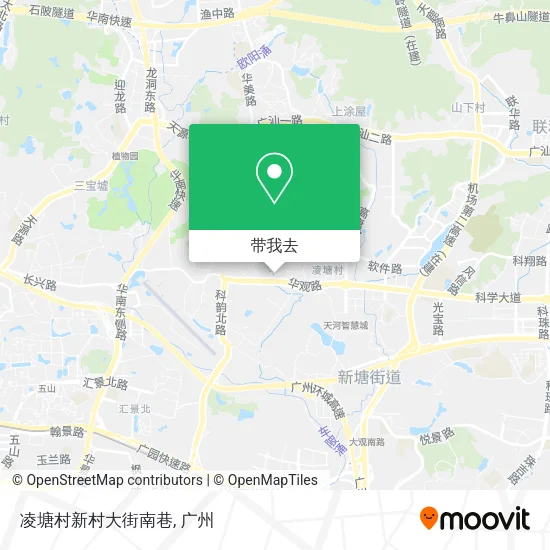 凌塘村新村大街南巷地图