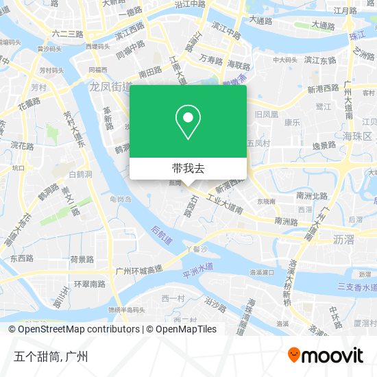 五个甜筒地图
