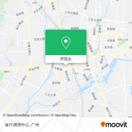 食疗调理中心地图