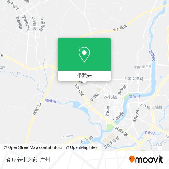 食疗养生之家地图