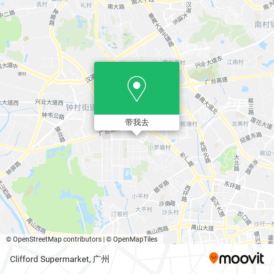 Clifford Supermarket地图