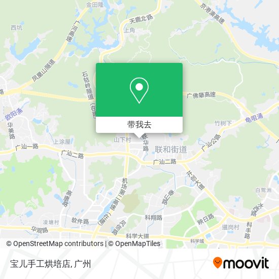宝儿手工烘培店地图