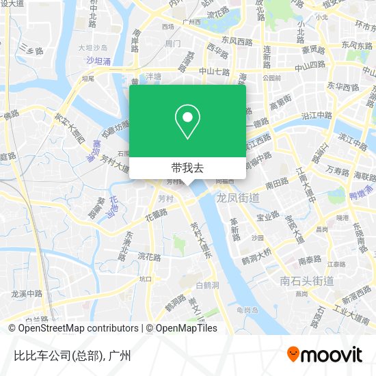 比比车公司(总部)地图