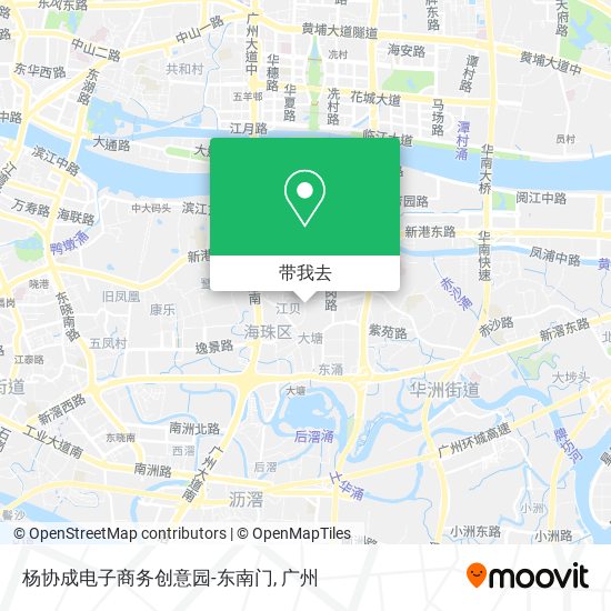 杨协成电子商务创意园-东南门地图