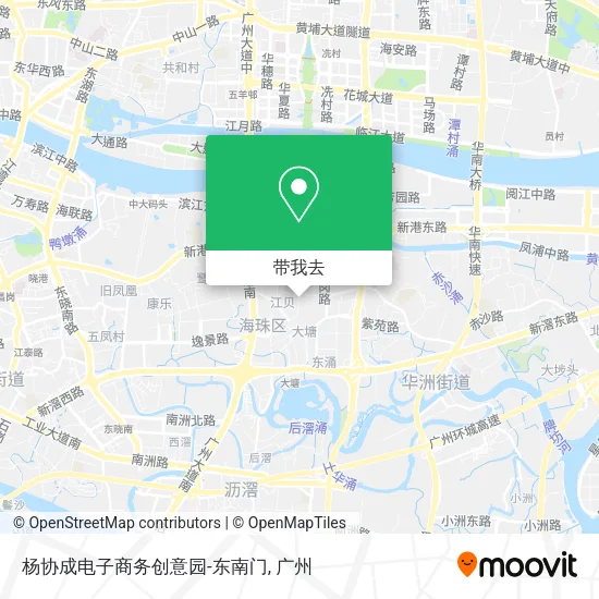 杨协成电子商务创意园-东南门地图