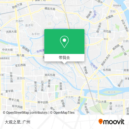 大观之星地图
