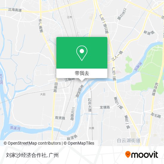刘家沙经济合作社地图