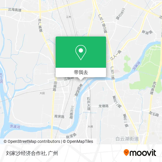 刘家沙经济合作社地图