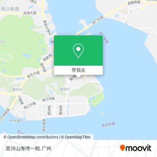 星河山海湾一期地图