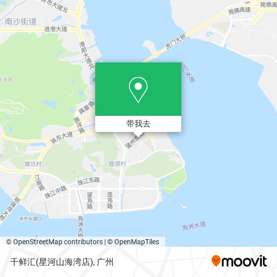 千鲜汇(星河山海湾店)地图