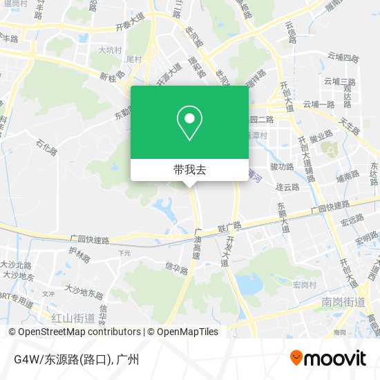 G4W/东源路(路口)地图
