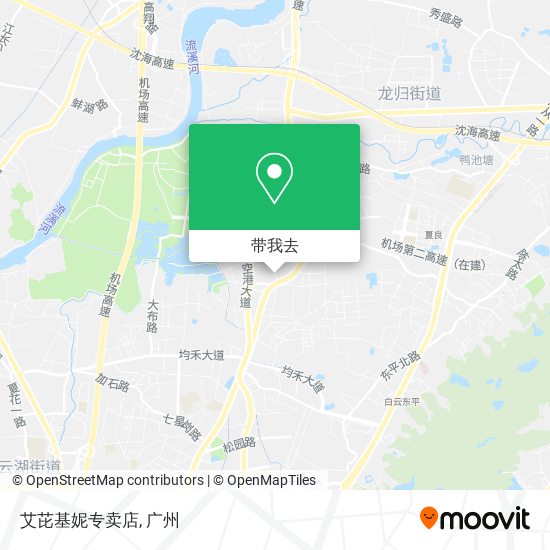 艾芘基妮专卖店地图