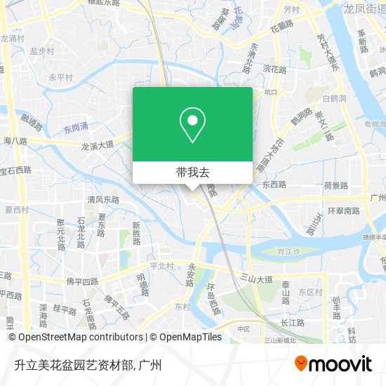 升立美花盆园艺资材部地图