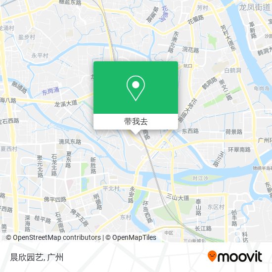 晨欣园艺地图