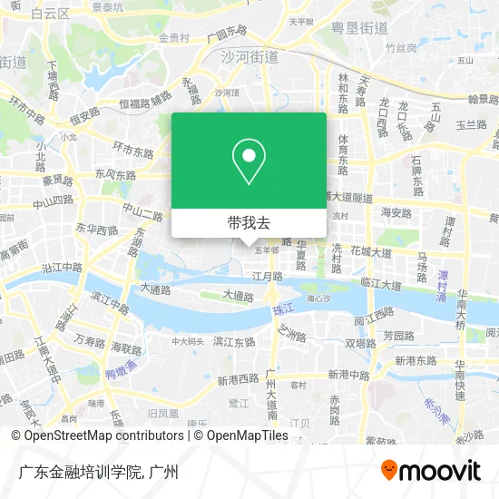 广东金融培训学院地图
