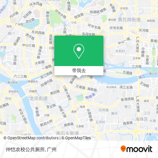 仲恺农校公共厕所地图