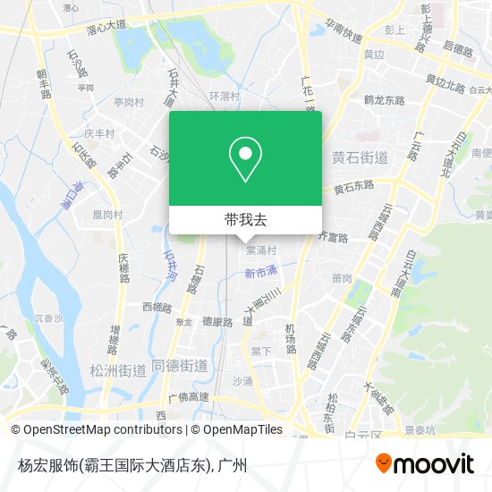 杨宏服饰(霸王国际大酒店东)地图
