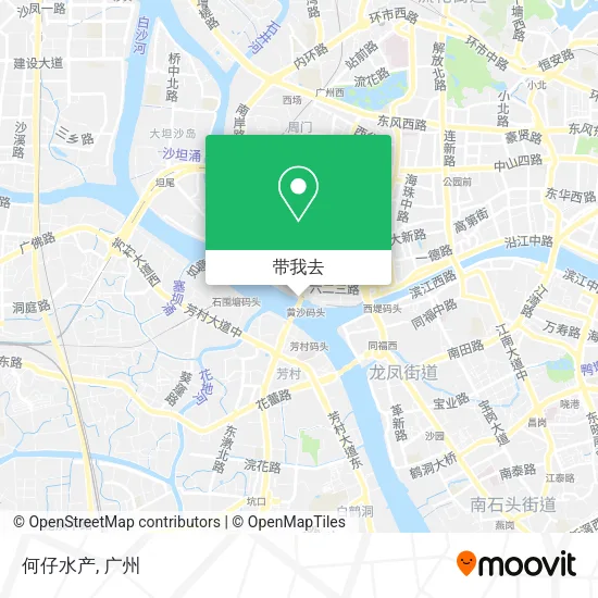 何仔水产地图