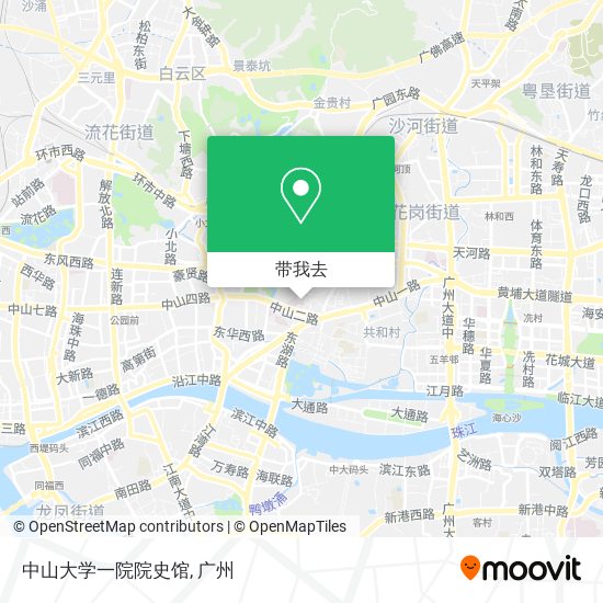 中山大学一院院史馆地图