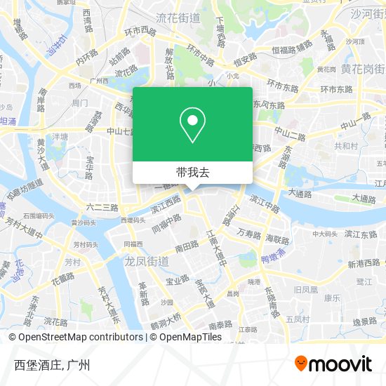 西堡酒庄地图