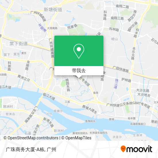 广珠商务大厦-A栋地图