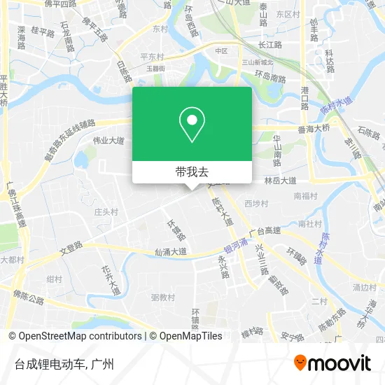 台成锂电动车地图