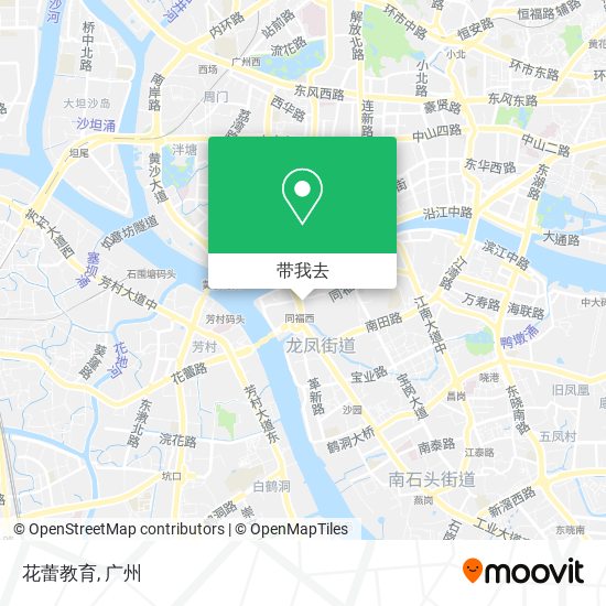 花蕾教育地图