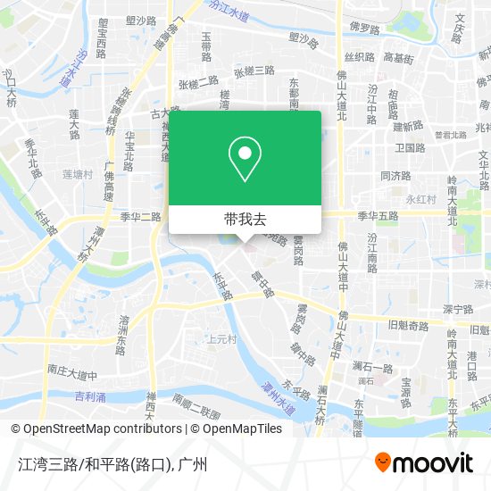江湾三路/和平路(路口)地图