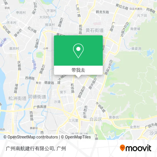 广州南航建行有限公司地图