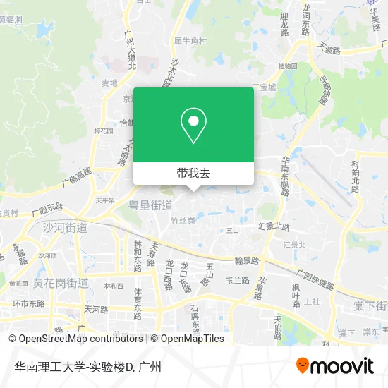 华南理工大学-实验楼D地图