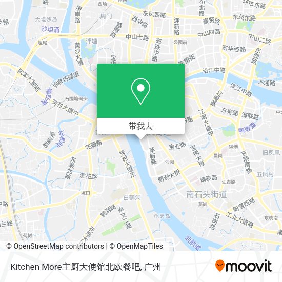 Kitchen More主厨大使馆北欧餐吧地图