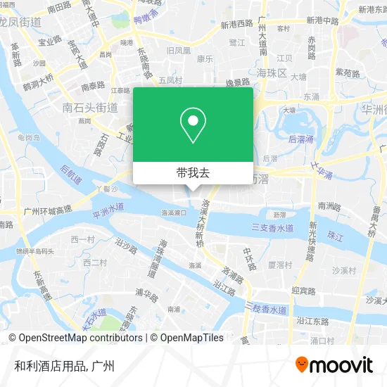 和利酒店用品地图