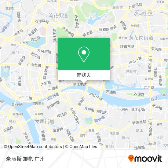 豪丽斯咖啡地图