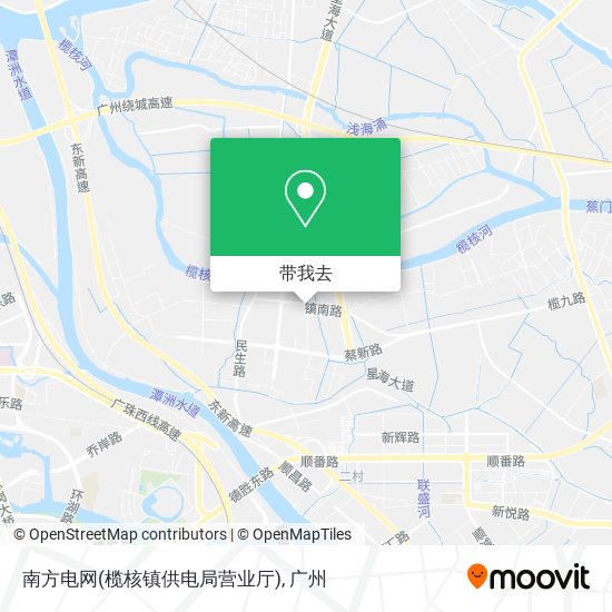 南方电网(榄核镇供电局营业厅)地图