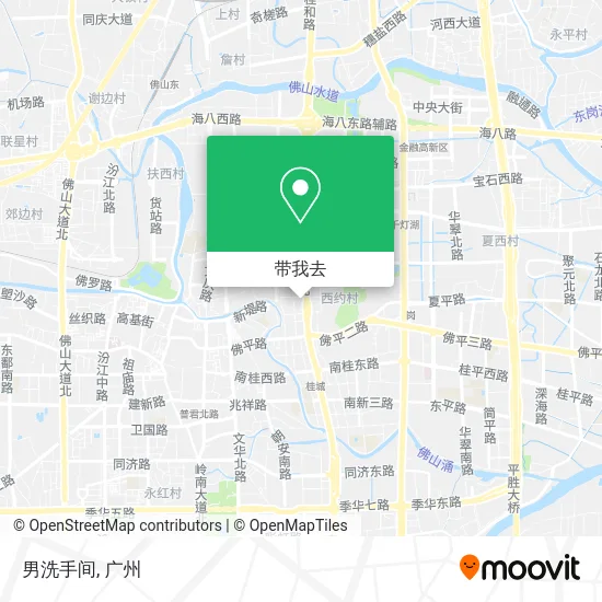 男洗手间地图