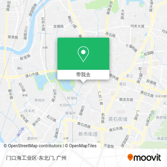 门口海工业区-东北门地图
